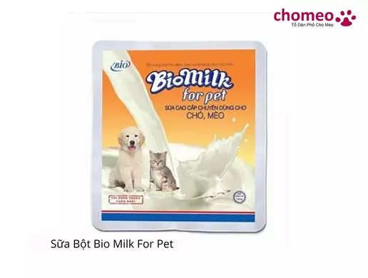 Sữa Bột Bio Milk For Pet
