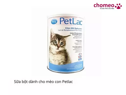 Sữa bột dành cho mèo con Petlac